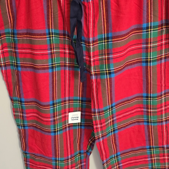 NWT Old Navy Size XL Plaid Red Sleepwear Pants - Picture 2 of 6